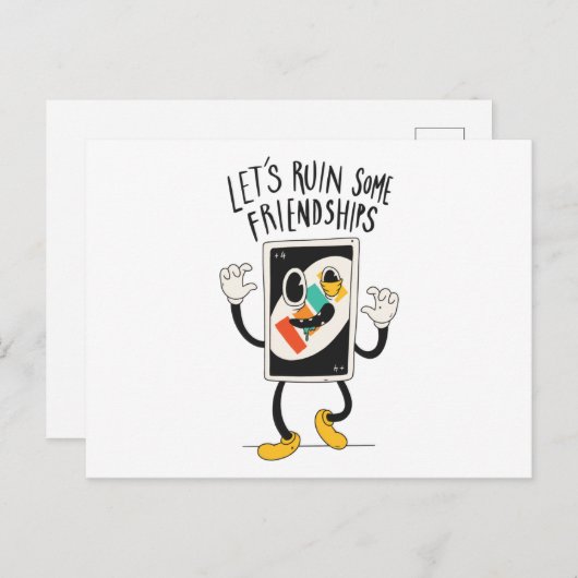 Ruin-Freundschaften Postkarte (Vorne/Hinten)