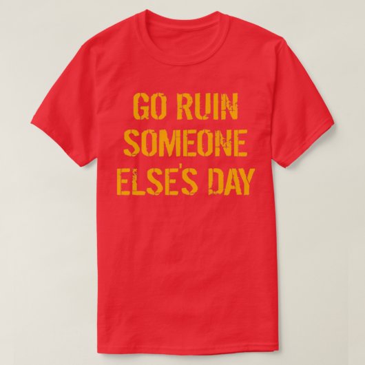 Ruin Jemand anderes Day Yellowstone T-Shirt (Design vorne)