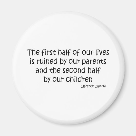 Ruin-Life-Zitat Magnet (Vorne)