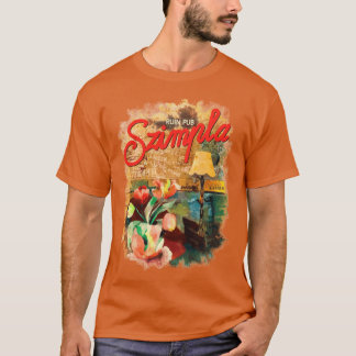 Ruin Pub Szimpla Lounge mit Blumen in Budapest r T-Shirt