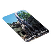 Ruin von Ta Prohm - Angkor Wat, Kambodscha, Asien Magnet (Rechte Seite)