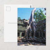 Ruin von Ta Prohm - Angkor Wat, Kambodscha, Asien Postkarte (Vorne/Hinten)