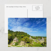 Ruinas en Palenque, Mexiko Postkarte (Vorne/Hinten)
