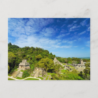 Ruinas en Palenque, Mexiko Postkarte