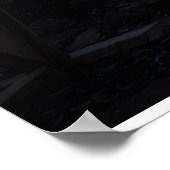 Ruined Cathedral Stained Glass Projection Glow Poster (Ecke)