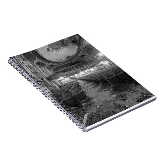 Ruined Theater Ghostlight Glow Notebook Notizblock (Rechte Seite)
