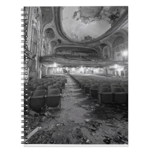 Ruined Theater Ghostlight Glow Notebook Notizblock (Vorderseite)