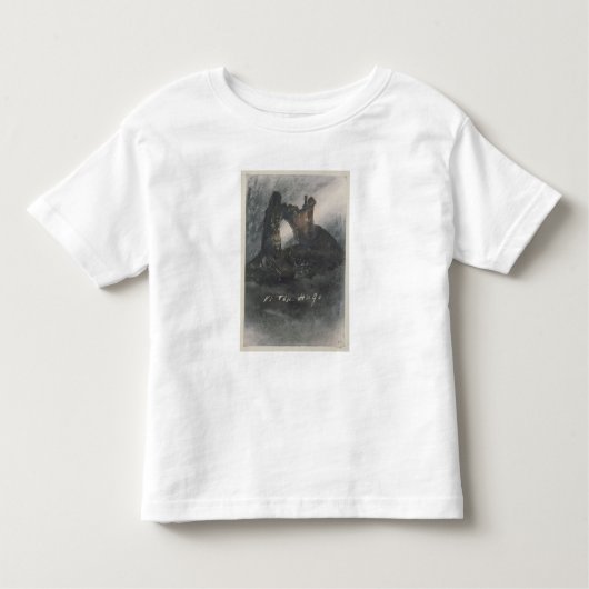 Ruinen an Groz-Nez, an Jersey oder am Bogen Kleinkind T-shirt (Vorderseite)