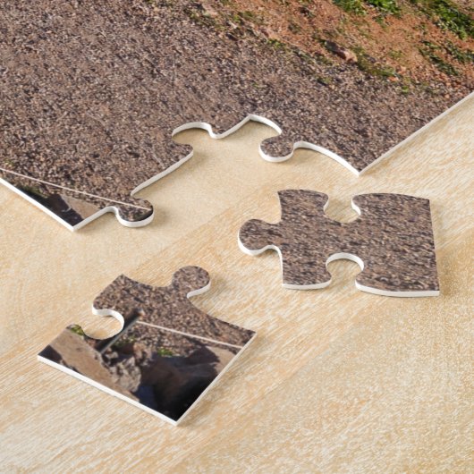 Ruinen Athina Pronaia Tempel in Delphi Puzzle (Seite)