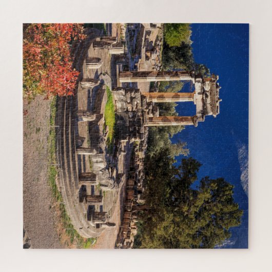 Ruinen Athina Pronaia Tempel in Delphi Puzzle (Horizontal)