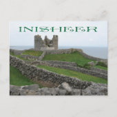 Ruinen bei Inisheer, Irland Postkarte (Vorderseite)