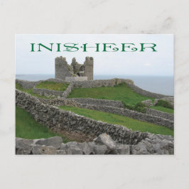 Ruinen bei Inisheer, Irland Postkarte