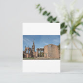 Ruinen der bombardierten Kathedrale St. Michael, C Postkarte (Stehend Vorderseite)