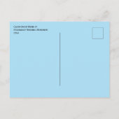 Ruinen der Cajon-Einheit, jedoch Nationaldenkmal, Postkarte (Rückseite)