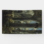 Ruinen der gotischen Kirche (von Carl Blechen) Banner (Horizontal)