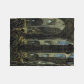 Ruinen der gotischen Kirche (von Carl Blechen) Fleecedecke (Vorderseite (Horizontal))