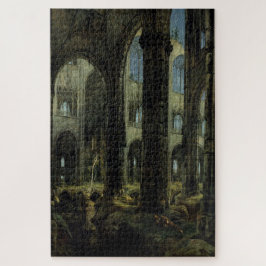 Ruinen der gotischen Kirche (von Carl Blechen) Puzzle