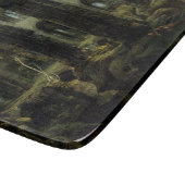 Ruinen der gotischen Kirche (von Carl Blechen) Schneidebrett (Ecke)