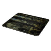 Ruinen der gotischen Kirche (von Carl Blechen) Schneidebrett (Ecke)