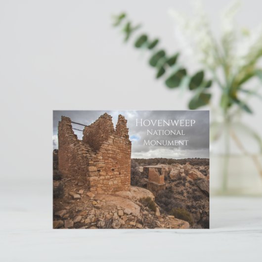 Ruinen der Holly-Gruppe, jedoch Nationaldenkmal, A Postkarte (Stehend Vorderseite)