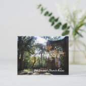 Ruinen der Old Sheldon Church Postkarte (Stehend Vorderseite)