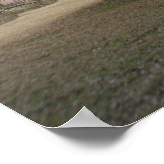 Ruinen der Sheldon Church Poster (Ecke)