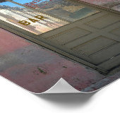 Ruinen der US Route 50 Poster (Ecke)