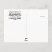 Ruinen des alten Sheldon Postkarte (Rückseite)