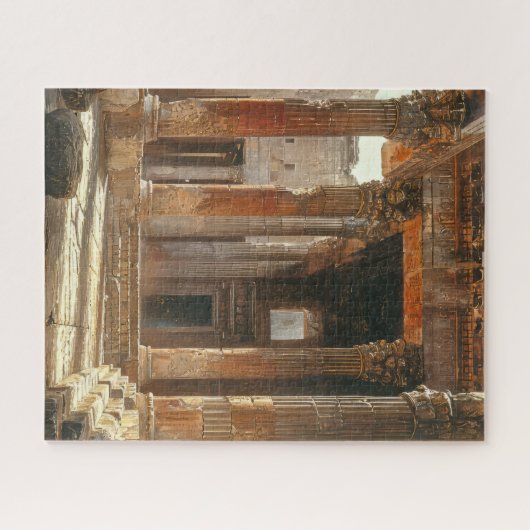 Ruinen des antiken griechischen Tempels Puzzle (Horizontal)