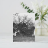 Ruinen des Bauernhauses Postkarte (Stehend Vorderseite)