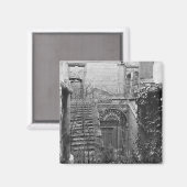 Ruinen des Cour des Comptes Magnet (Vorderseite/Rückseite)