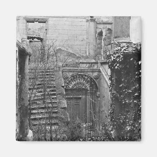 Ruinen des Cour des Comptes Magnet (Vorne)