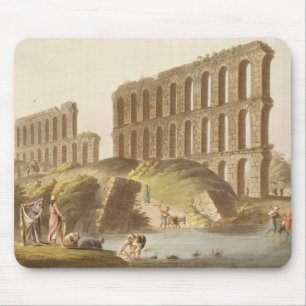 Ruinen des großartigen Aquädukts von altem Mousepad