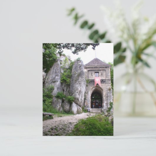 Ruinen des Mittelalters Postkarte (Stehend Vorderseite)