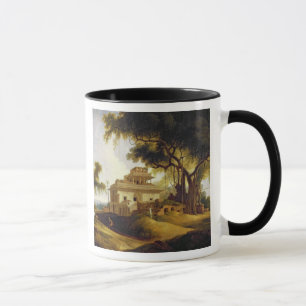 Ruinen des Naurattan, Sasaram, Bihar, 1811 (Öl Tasse