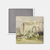 Ruinen des östlichen Portico des Tempels von Baal Magnet (Vorderseite/Rückseite)