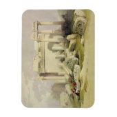 Ruinen des östlichen Portico des Tempels von Baal Magnet (Vertikal)