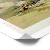 Ruinen des östlichen Portico des Tempels von Baal Poster (Ecke)