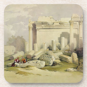 Ruinen des OstPortico des Tempels von Baal Untersetzer