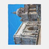 Ruinen des Römischen Forums in Rom, Italien Fleecedecke (Vorderseite)
