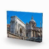 Ruinen des Römischen Forums in Rom, Italien Fotoblock (Rechts)