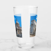 Ruinen des Römischen Forums in Rom, Italien Glas (Rechts)