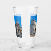 Ruinen des Römischen Forums in Rom, Italien Glas (Rechts)