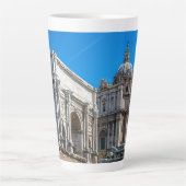 Ruinen des Römischen Forums in Rom, Italien Milchtasse (Vorderseite)