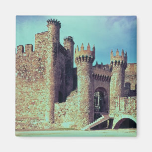 Ruinen des Schlosses der Ritter Templar Magnet