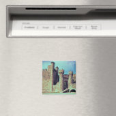 Ruinen des Schlosses of the Knights Templar Magnet (In Situ (Geschirrspüler))