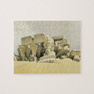 Ruinen des Tempels von Kom Ombo, "von Ägypten und Puzzle