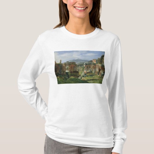 Ruinen des Theaters bei Taormina T-Shirt (Vorderseite)