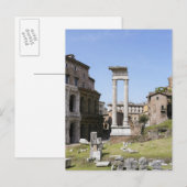 Ruinen des Theaters von Marcellus Postkarte (Vorne/Hinten)
