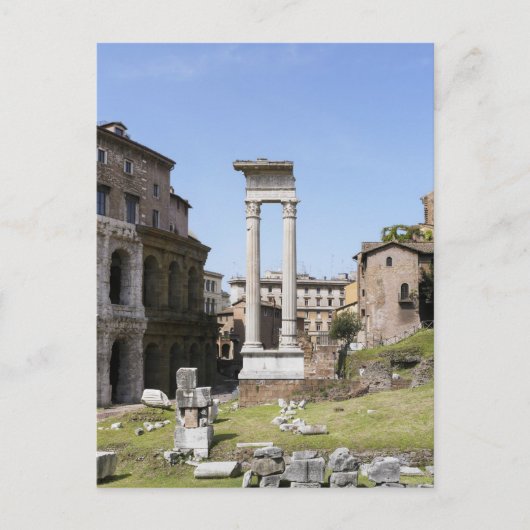 Ruinen des Theaters von Marcellus Postkarte (Vorderseite)